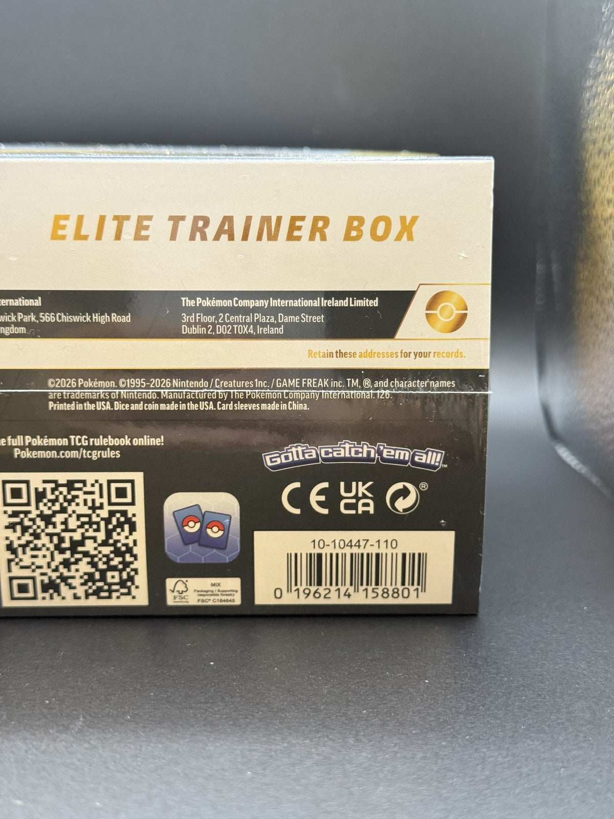 Pokémon TCG 30th Celebration Elite Trainer Box – English