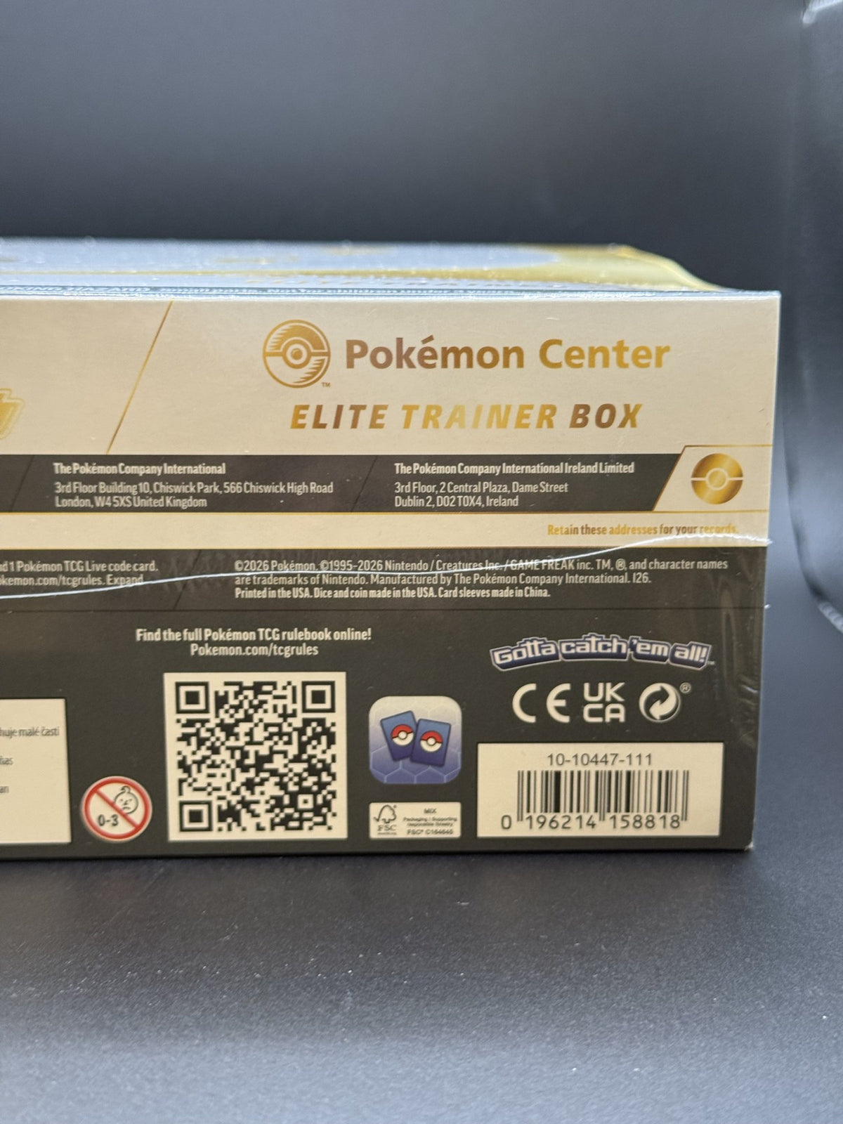 Pokémon TCG 30th Celebration Pokémon Center Elite Trainer Box – English
