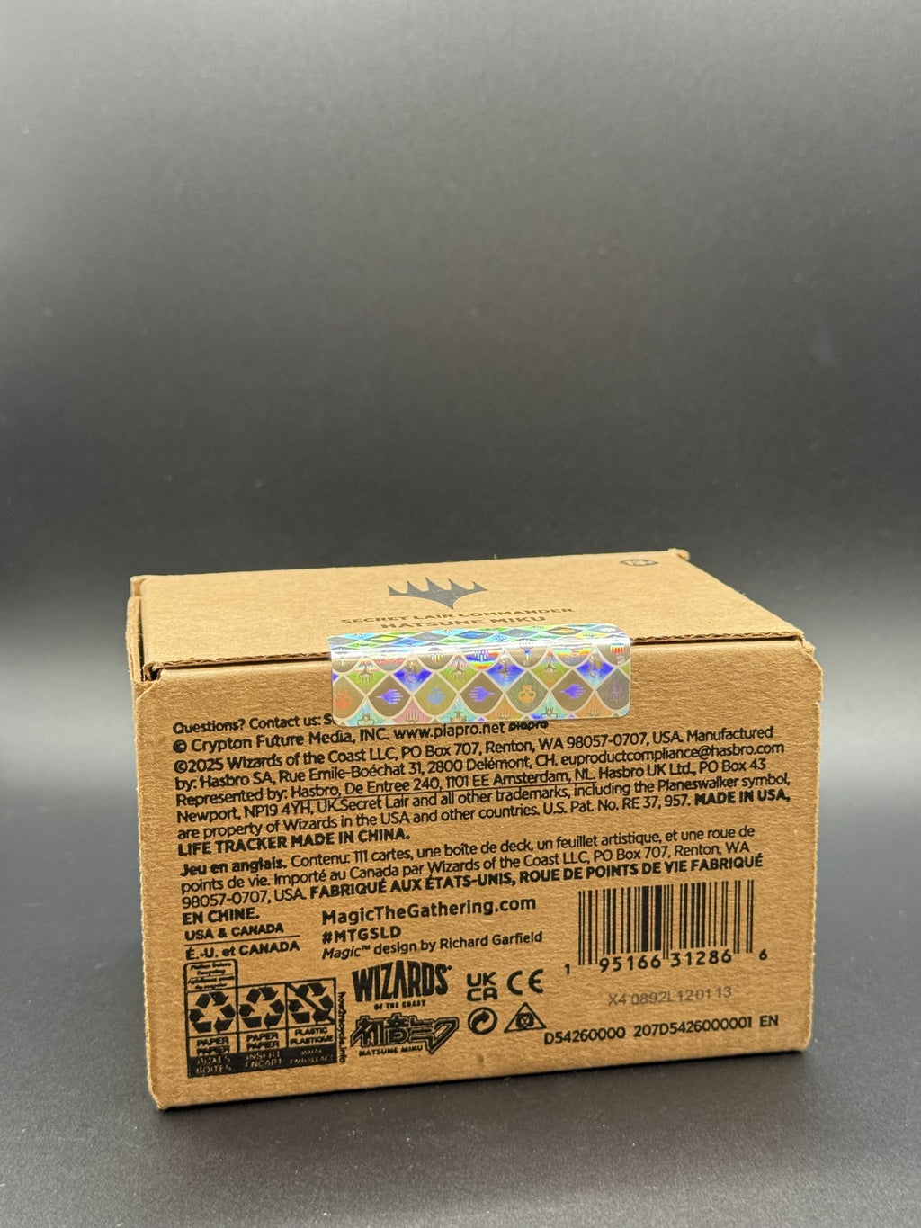 Magic The Gathering Secret Lair Commander Deck Hatsune Miku – English