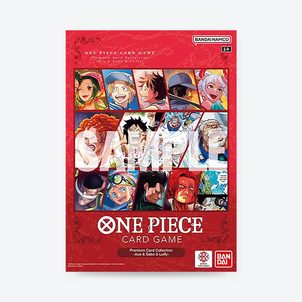 One Piece Card Game: Premium Card Collection – Ace & Sabo & Luffy – English