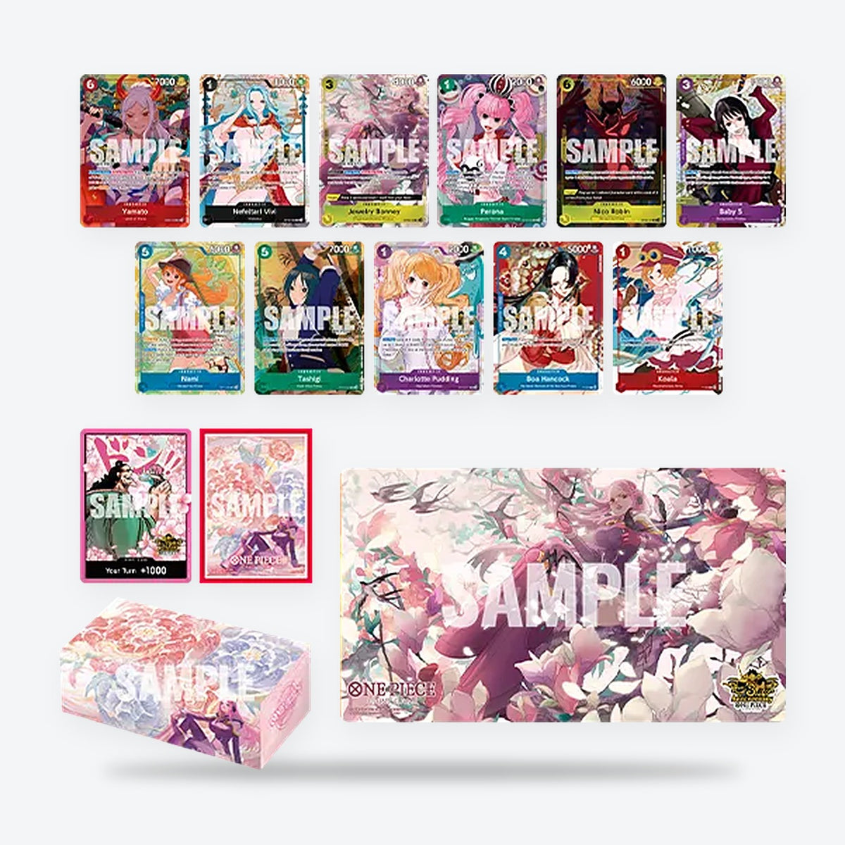 One Piece Card Game: Chinese 3rd Anniversary Set – English