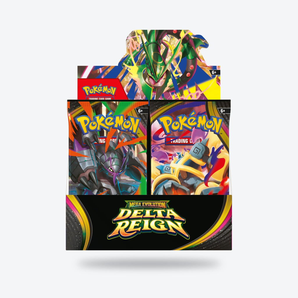 Pokémon Delta Reign booster box, front view