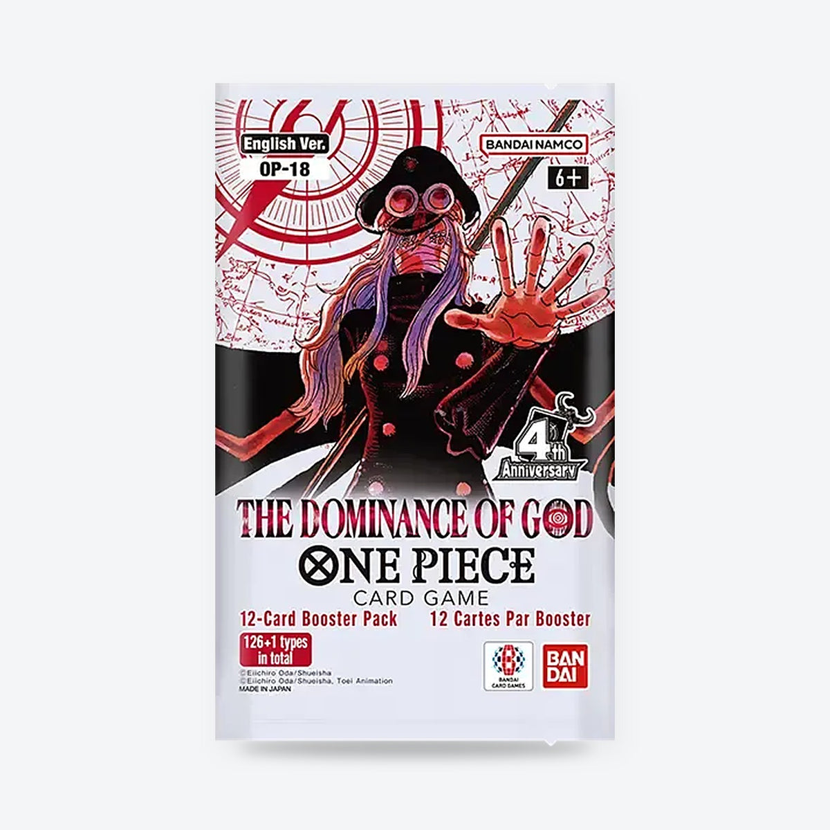 One Piece Card Game: The Dominance of God Booster Box [OP-18] – Englis ...