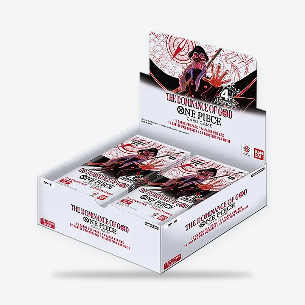 One Piece Card Game: The Dominance of God Booster Box [OP-18] – Englis ...