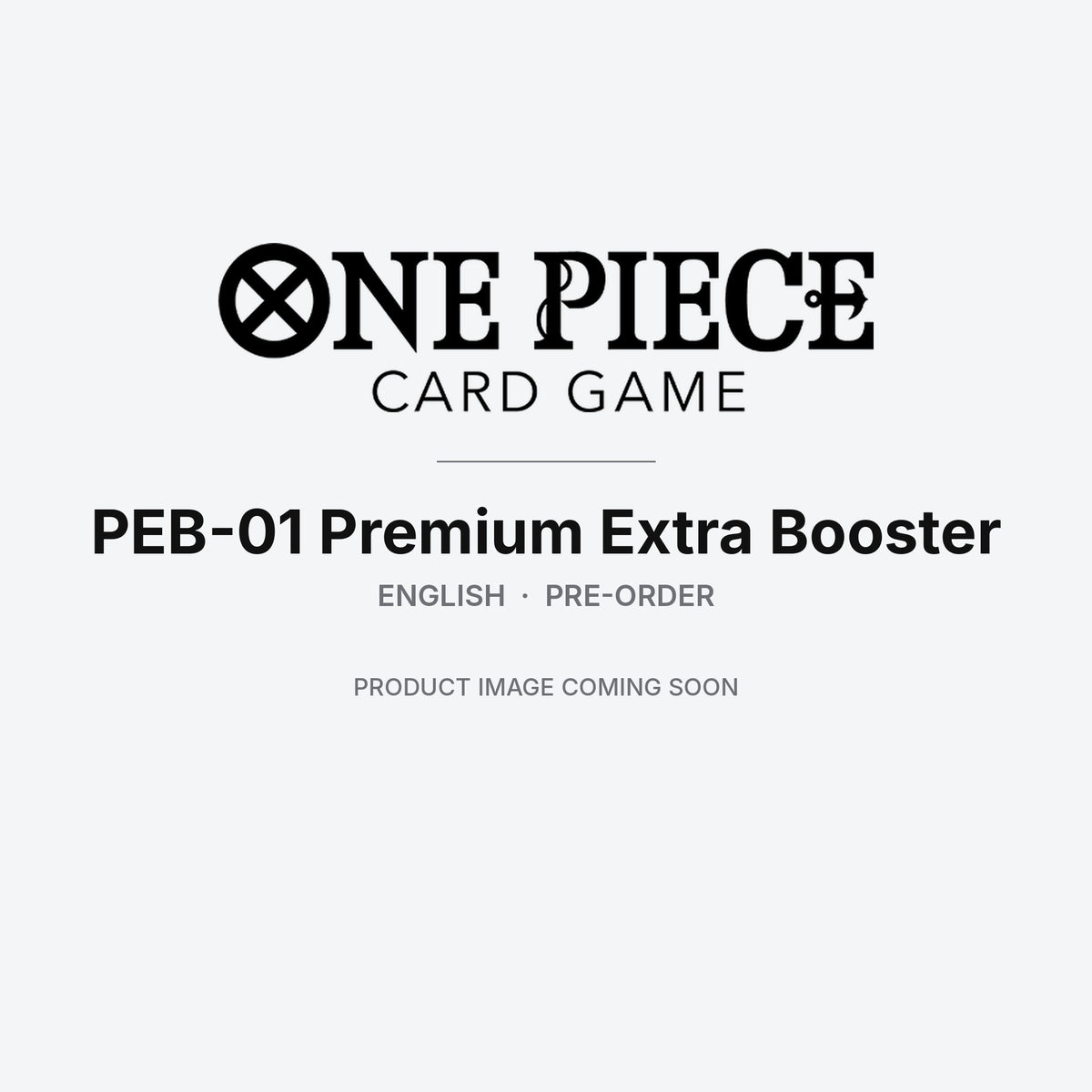 One Piece Card Game: Premium Extra Booster [PEB-01] Booster Box – English