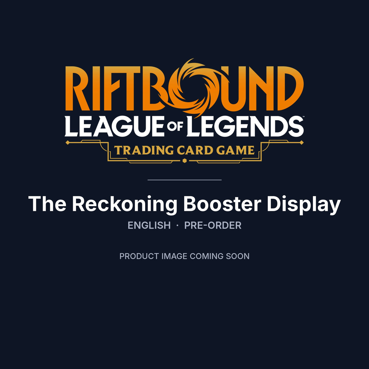 Riftbound: League of Legends TCG – The Reckoning Booster Display – English