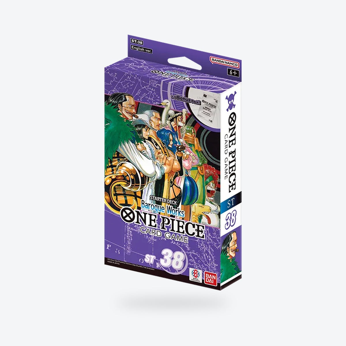 One Piece Card Game: Starter Deck – Baroque Works [ST-38] – English