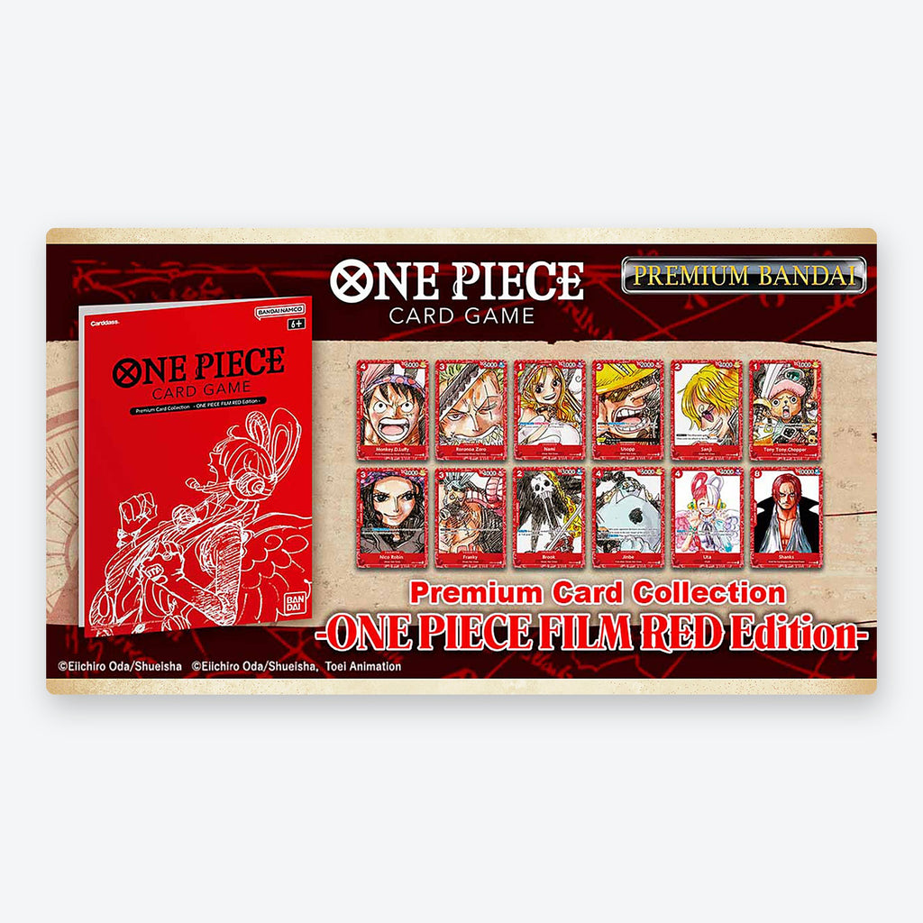 One Piece Card Game Premium Card Collection ONE PIECE FILM RED Edition – English