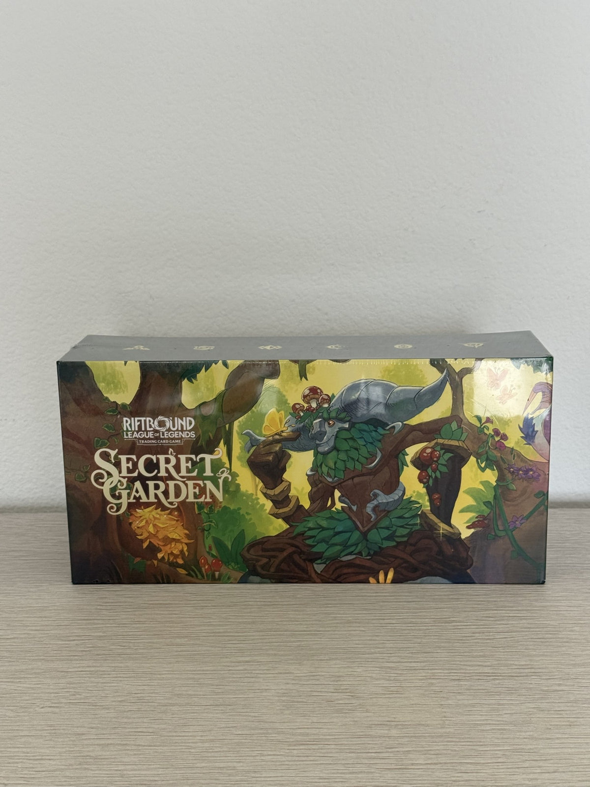 In-stock photo: Riftbound Secret Garden Bundle, sealed