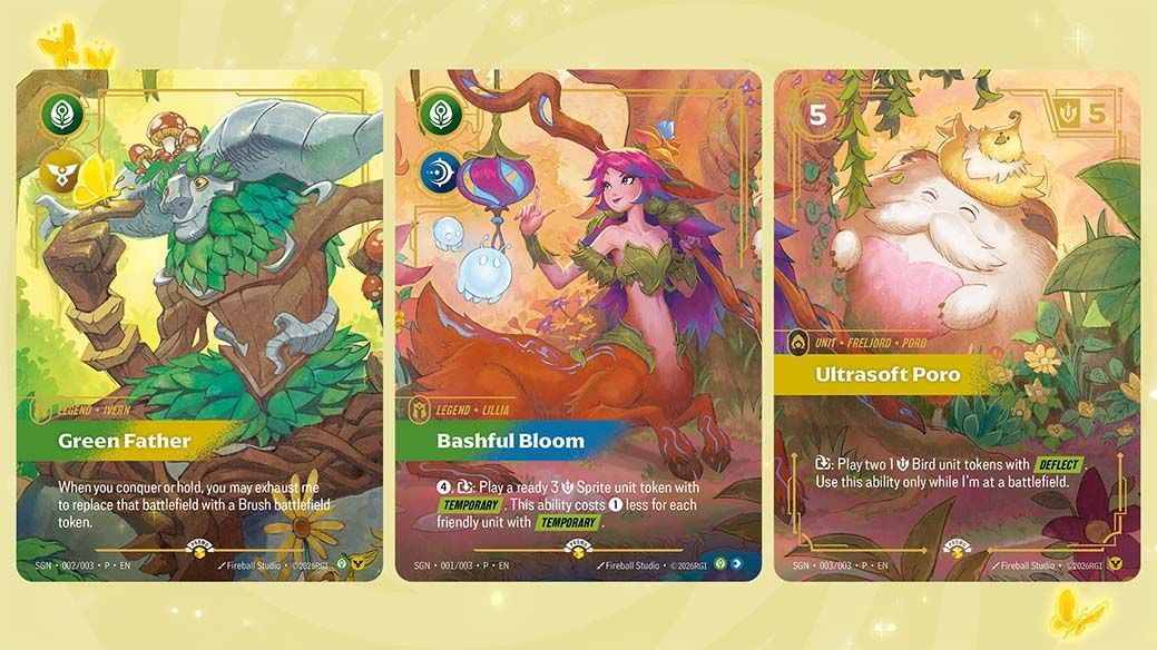 Riftbound Secret Garden alternate-art cards – English