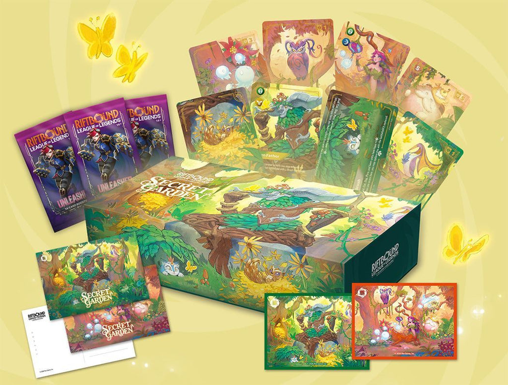 Riftbound League of Legends TCG Secret Garden Bundle – English